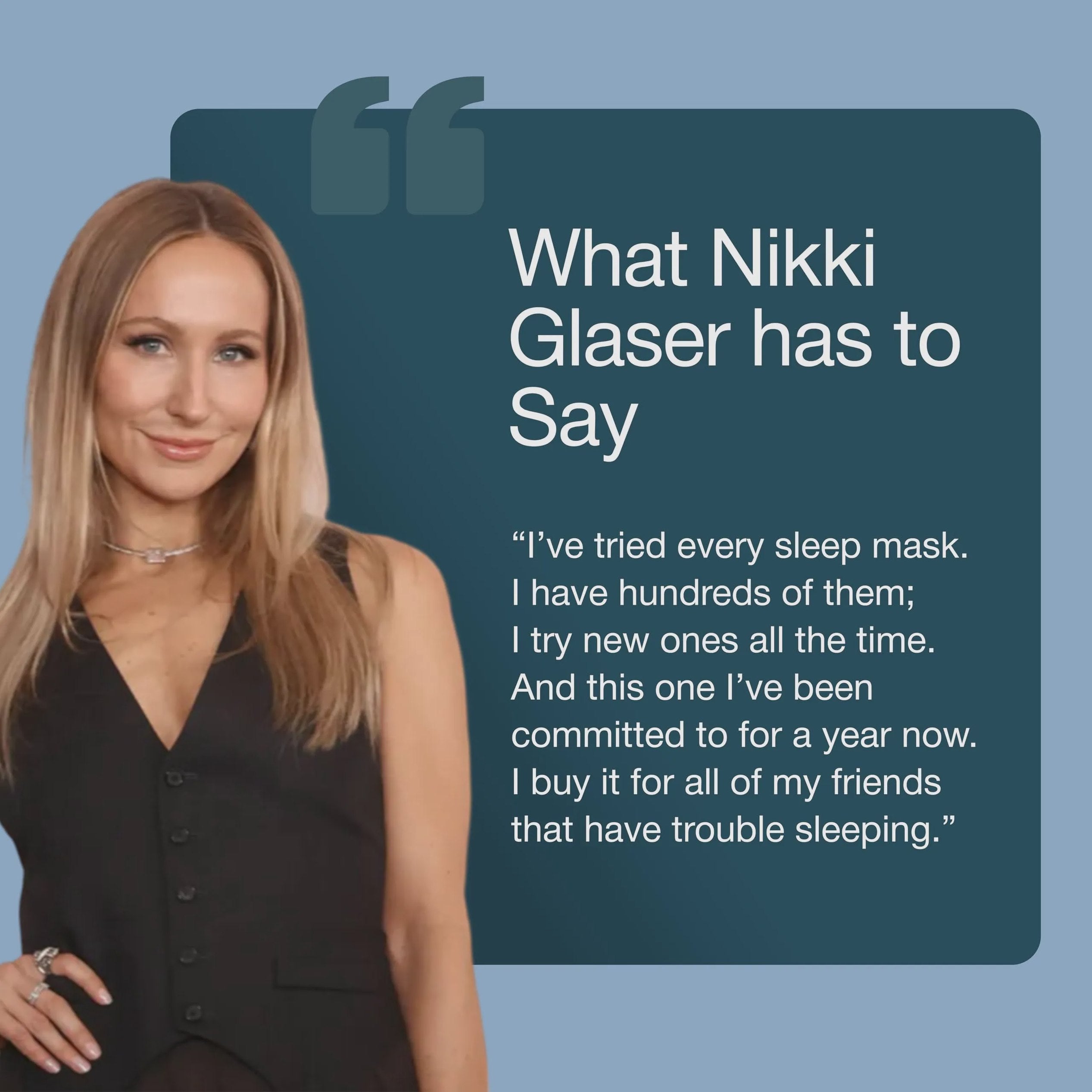 100% Blackout 3D Sleep Mask