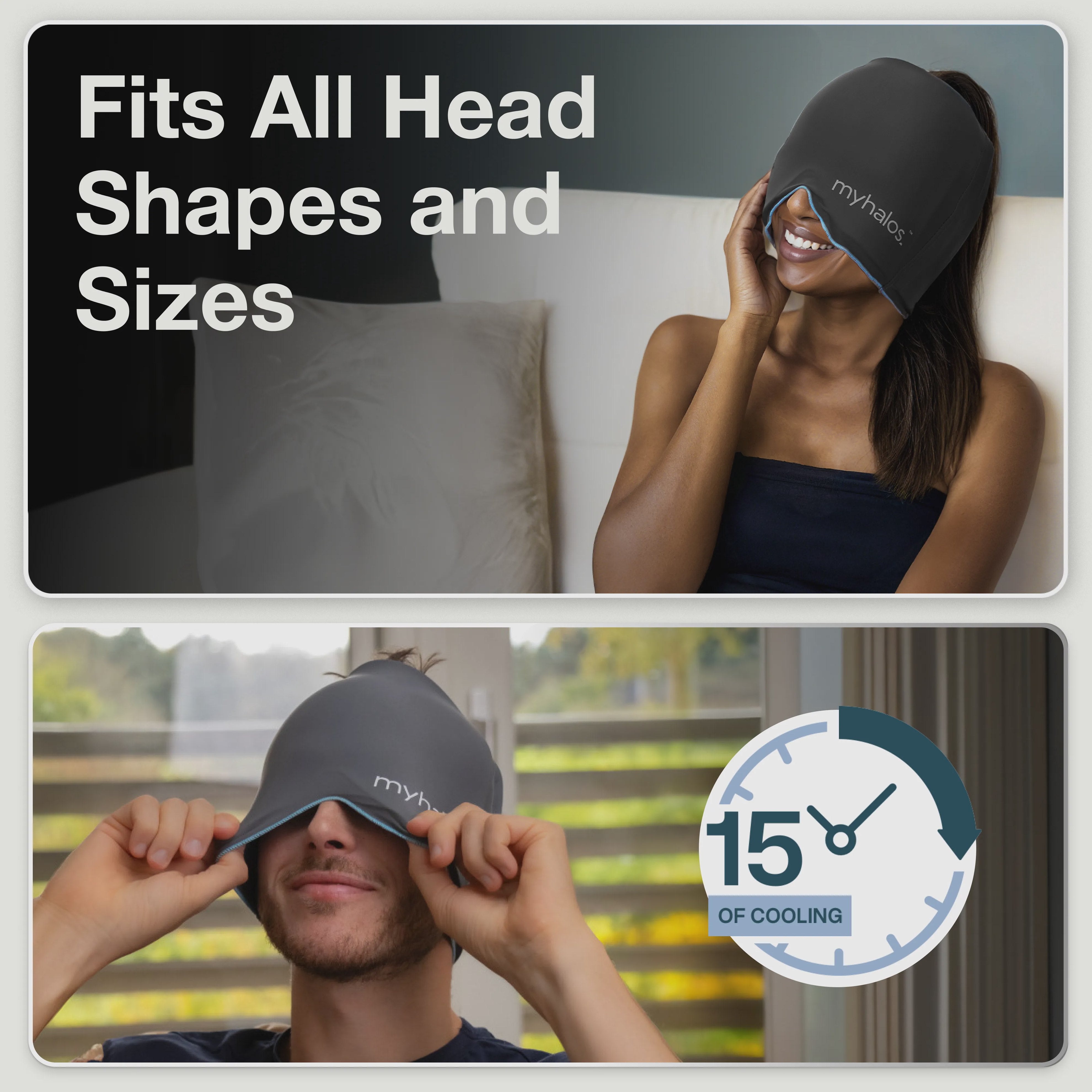 Versatile Headache Relief Hat