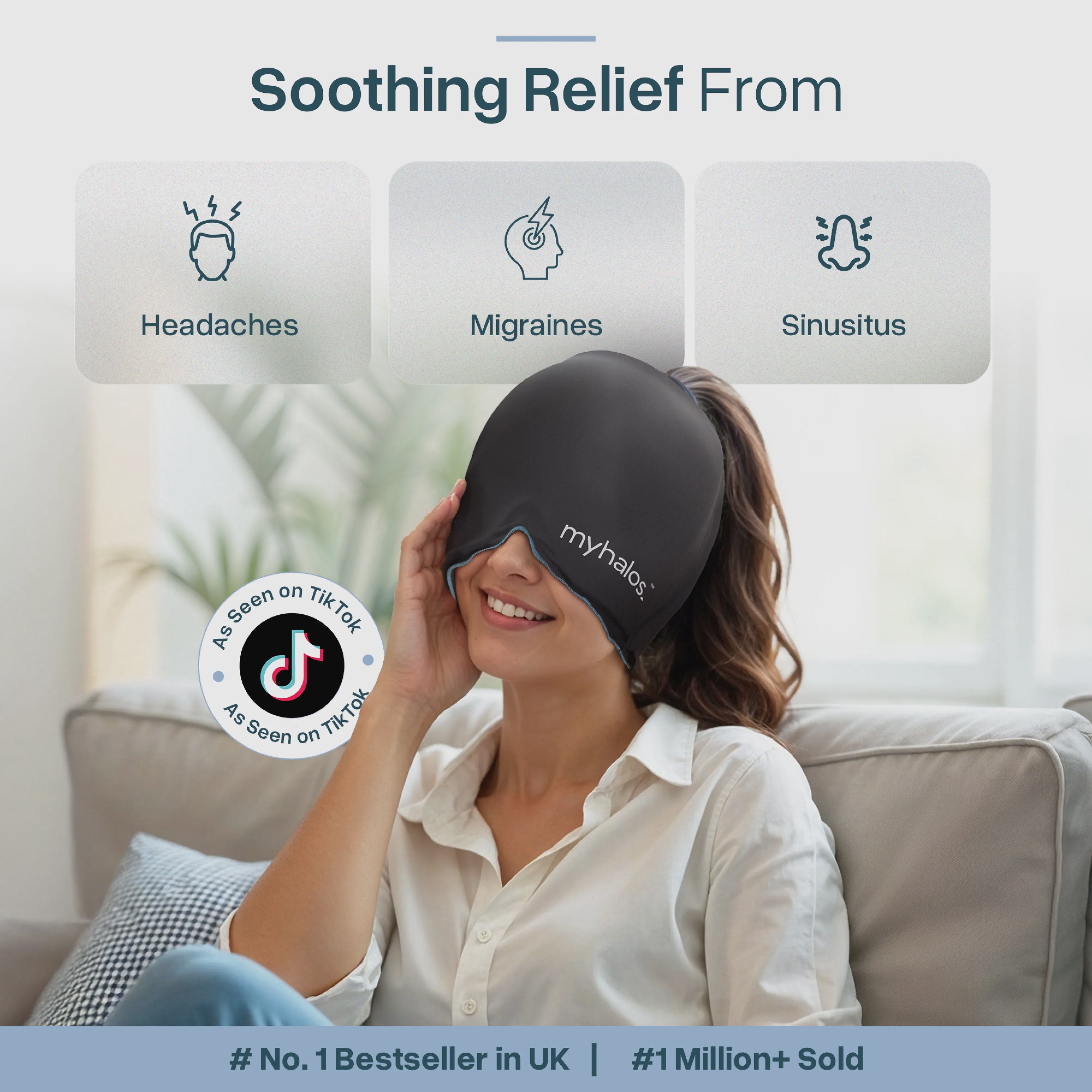 Versatile Headache Relief Hat