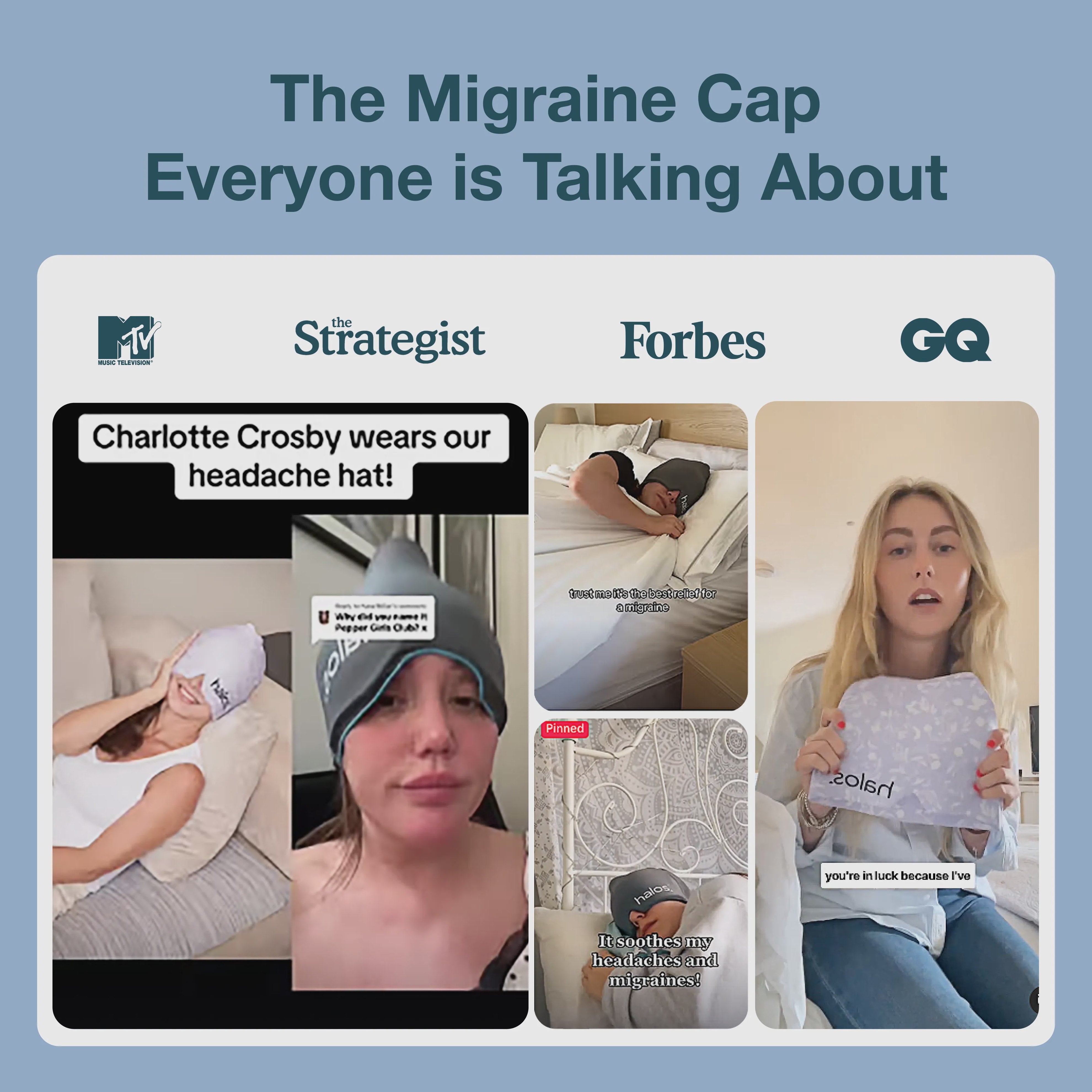 Versatile Headache Relief Hat